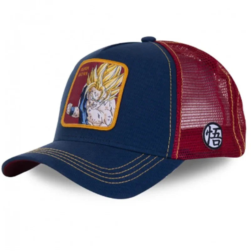 Dragon Ball Z Men'S Caps Goku Hat Men'S and Women'S Baseball Caps Summer Sun Visor Gift Cap Apparel Accessories