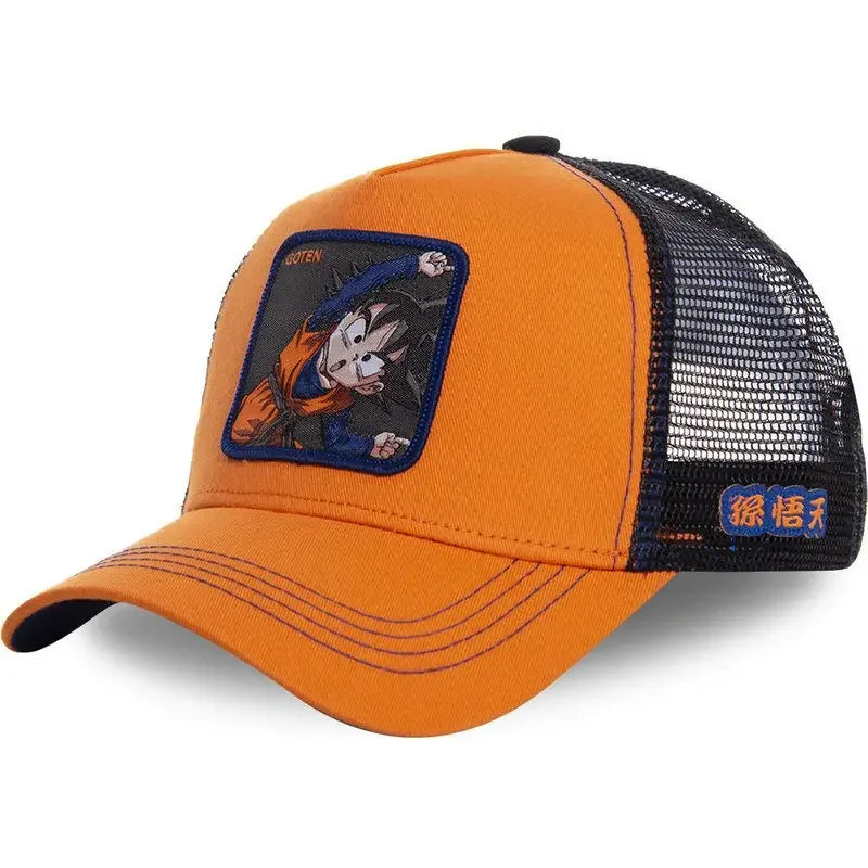 Dragon Ball Z Men'S Caps Goku Hat Men'S and Women'S Baseball Caps Summer Sun Visor Gift Cap Apparel Accessories